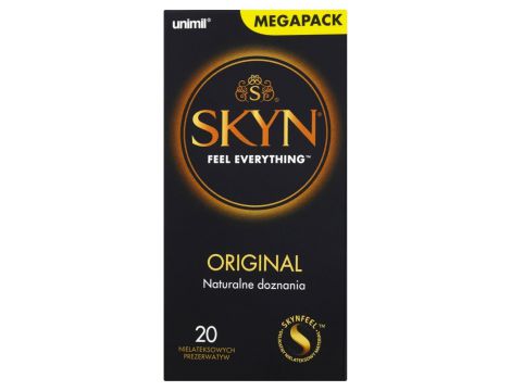 Prezerwatywy Skyn Original nielateksowe 20 sztuk - 2