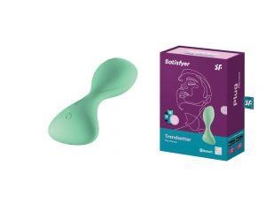 Wibrator analny Satisfyer Trendsetter Connect App jasnozielony