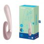 Wibrator punktu G Heat Wave Satisfyer z ciepłem fioletowy USB - 3