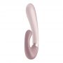 Wibrator punktu G Heat Wave Satisfyer z ciepłem fioletowy USB - 2