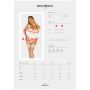 Gorset koronkowy i stringi Amor Blanco Obsessive biały L/XL - 8