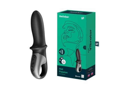 Wibrator analny podgrzewany Satisfyer Hot Passion czarny app - 5