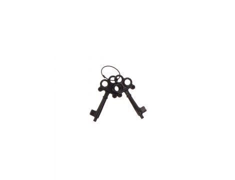 Kajdanki metalowe ToyJoy czarne 6 cm nikiel free - 3