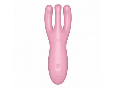 Wibrator Satisfyer Threesome 4 Connect App różowy USB - 2
