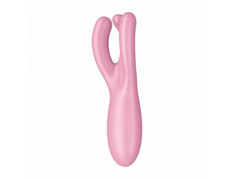 Wibrator Satisfyer Threesome 4 Connect App różowy USB - 4
