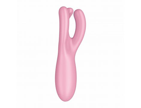 Wibrator Satisfyer Threesome 4 Connect App różowy USB - 6