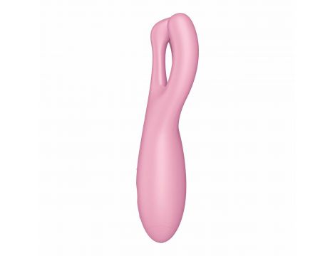 Wibrator Satisfyer Threesome 4 Connect App różowy USB - 7