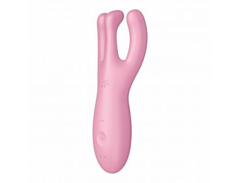 Wibrator Satisfyer Threesome 4 Connect App różowy USB - 8