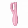 Wibrator Satisfyer Threesome 4 Connect App różowy USB - 5
