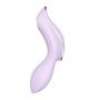Wibrator Satisfyer Curvy Trinity 2 fioletowy z falami ciśnienia - 5