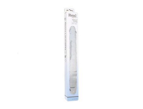 Dildo podwójne Real Rapture TPR 48 cm - 4