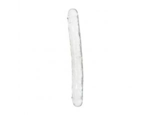 Dildo podwójne Real Rapture Double Treasure 43 cm TPR