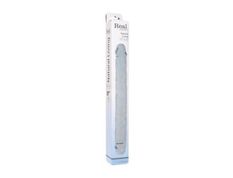 Dildo podwójne Real Rapture Double Treasure 43 cm TPR - 4
