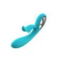 Wibrator króliczek B Series Lyla niebieski 12 funkcji USB - 4