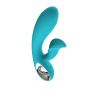 Wibrator króliczek B Series Lyla niebieski 12 funkcji USB - 5