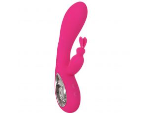 Wibrator króliczek Bella silikonowy różowy USB 20 cm 36 funkcji