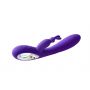 Wibrator króliczek Bella silikonowy wodoodporny 36 funkcji USB fioletowy - 3