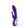 Wibrator króliczek Bella silikonowy wodoodporny 36 funkcji USB fioletowy
