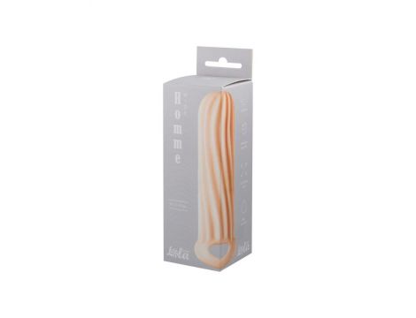 Przedłużka na penisa Homme Wide cielista 13cm - 2