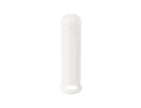 Przedłużka Homme Long biała TPE 15,5 cm - 3