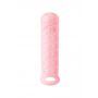 Przedłużka na penisa Homme Long różowa TPE 15,5 cm - 4