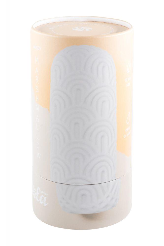 masturbator-marshmallow maxi candy white