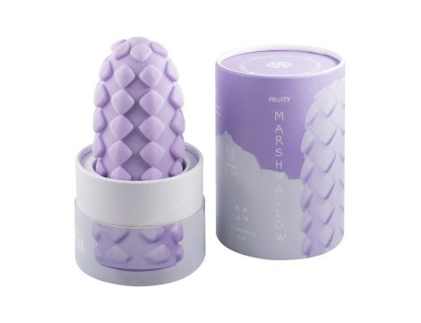 Masturbator Marshmallow Maxi Fruity fioletowy 14 cm TPE - 2