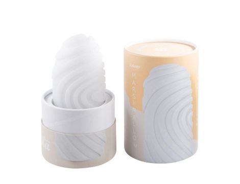 Masturbator Marshmallow Sugary biały TPE 13,7 cm - 3