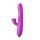 Wibrator Series Lyla z ruchem posuwisto zwrotnym fioletowy USB 21,9 cm