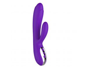 Wibrator króliczek podgrzewający Lyla fioletowy USB 22 cm