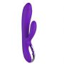 Wibrator króliczek podgrzewający Lyla fioletowy USB 22 cm - 2
