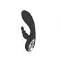 Wibrator króliczek Bella 36 funkcji silikonowy USB czarny - 4