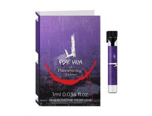 Tester perfum z feromonami męskimi J for Him PheroStrong 1ml