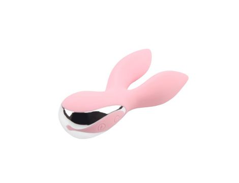 Wibrator króliczek Aphrovibe Oh My Rabbit jasnoróżowy silikonowy 13,5 cm - 4