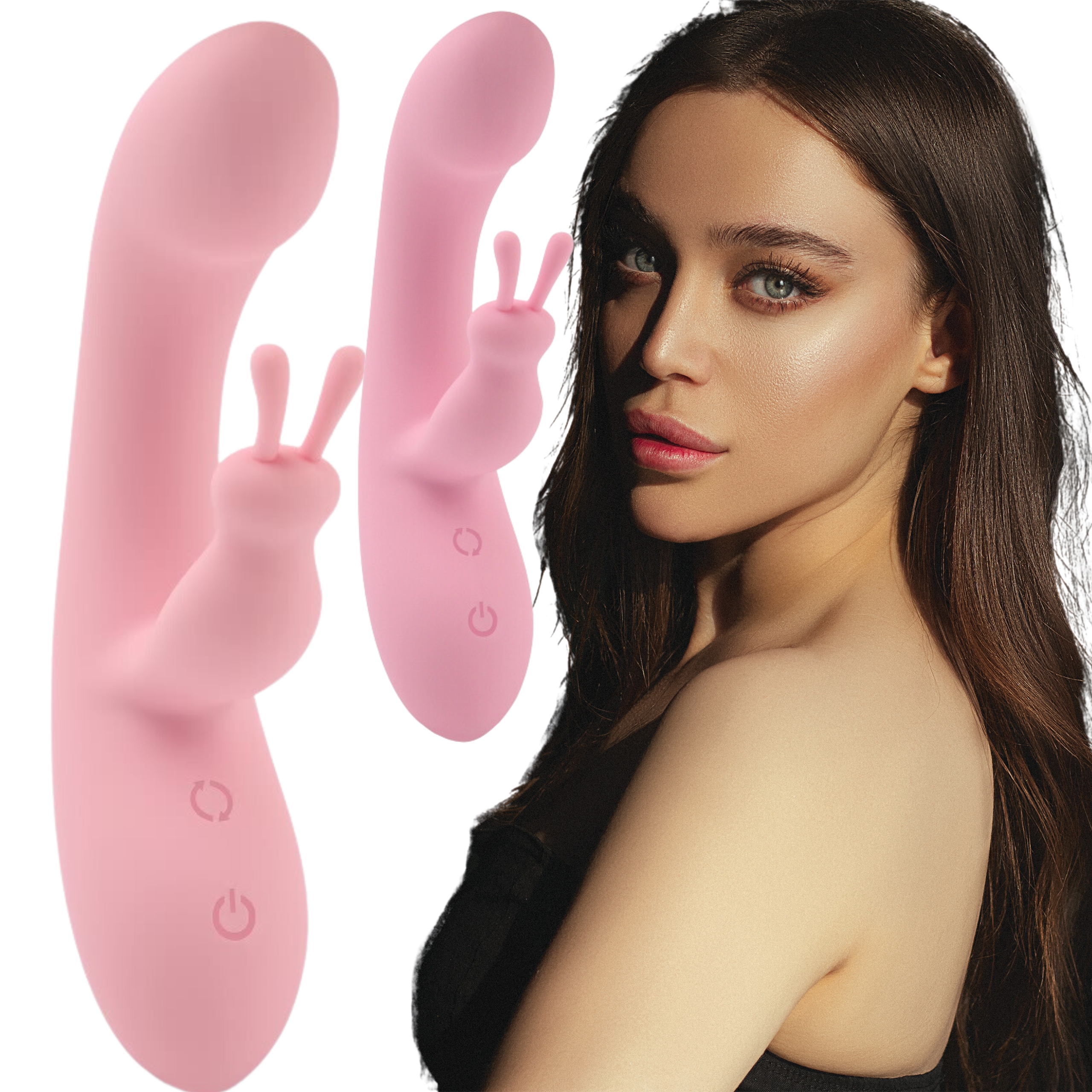 wibrator królik punkt g łechtaczka 19cm 10 trybów