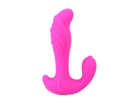 Wibrator analny silikonowy punktu G Melody Woo USB 15 cm - 2
