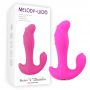 Wibrator analny silikonowy punktu G Melody Woo USB 15 cm - 2