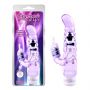 Wibrator króliczek CrystalJELLY My Dual Pleasure fioletowy 21 cm - 2