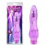 Wibrator żelowy realistyczny CrystalJELLY Precious fioletowy - 2