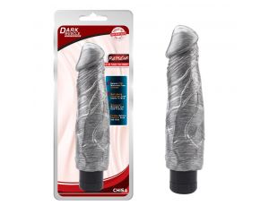 Wibrator realistyczny srebrny DarkMuscle 23,5 cm
