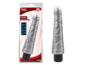 Wibrator realistyczny DarkMuscle Johnny Boner srebrny 23 cm