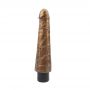 Wibrator realistyczny Johnny Boner Gold złoty 23 cm - 3