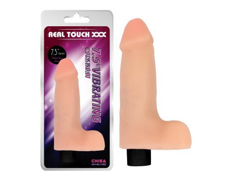 Wibrator realistyczny Real Touch XXX różowy 19 cm