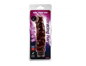 Wibrator realistyczny wibrujący Real Touch XXX brązowy