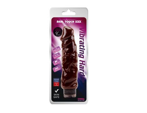 Wibrator realistyczny wibrujący Real Touch XXX brązowy