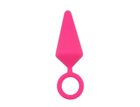 Korek analny silikonowy Sweet Breeze Candy Plug L różowy - 2