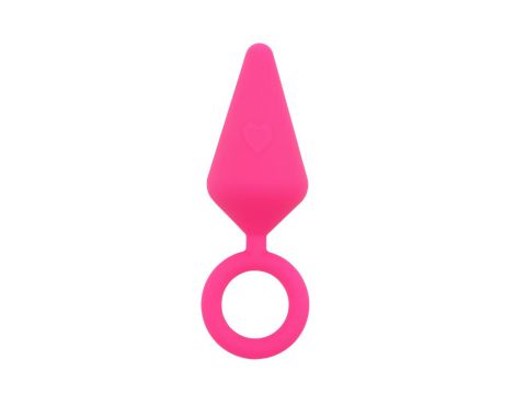 Korek analny silikonowy Sweet Breeze Candy Plug L różowy - 6