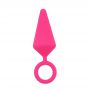 Korek analny silikonowy Sweet Breeze Candy Plug L różowy - 3