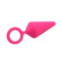 Korek analny silikonowy Sweet Breeze Candy Plug L różowy - 5