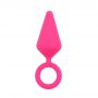 Korek analny silikonowy Sweet Breeze Candy Plug L różowy - 7